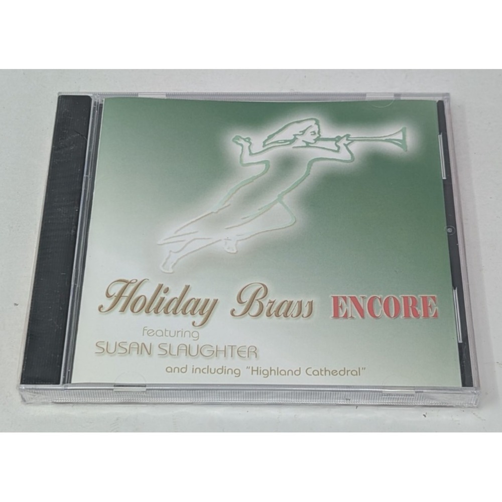 Susan Slaughter Holiday Brass Encore Featuring‎ Susan Slaughter CD Christmas NEW